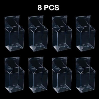 8PCS Plastic Protector Case for Booster Bundle, Foldable Display Box Clear Booster Bundle/Build&Battle Collectors Cards Protector Storage (Will NOT fit Ascended Heroes or Perfect Order)