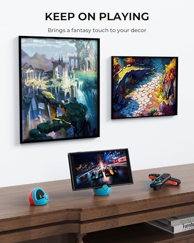 Antank Charging Stand for Nintendo Switch 2, Switch OLED&Lite, No TV Output - color: Red & Blue