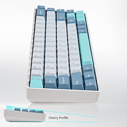 PBT shoko Custom keycaps，168 Key Cherry Profile Doubleshot Key Cap Set for 60%/64/84/108 Cherry/gateron MX switches US ANSI Layout Mechanical Keyboard - color: Shoko