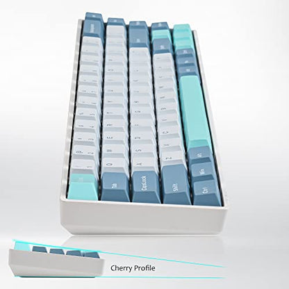 PBT shoko Custom keycaps，168 Key Cherry Profile Doubleshot Key Cap Set for 60%/64/84/108 Cherry/gateron MX switches US ANSI Layout Mechanical Keyboard - color: Shoko