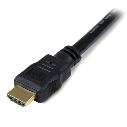 StarTech.com 5m High Speed HDMI Cable – Ultra HD 4k x 2k HDMI Cable – HDMI to HDMI M/M - 5 meter HDMI 1.4 Cable - Audio/Video Gold-Plated (HDMM5M),Black | 4K High Speed HDMI Cable with Ethernet, UHD Video, HDMI 1.4, for Monitors, Projectors, TVs & Display