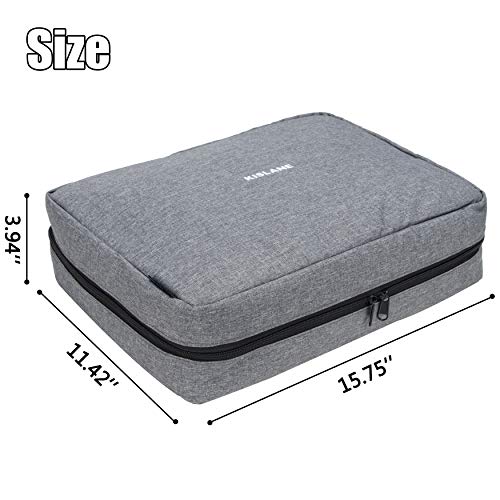 Board Game Carrying Case with 18 Pockets for Board Games, Pieces, Tokens, Cards and More, Expandable Board Game Storage Solution for Travel, Party, Gathering