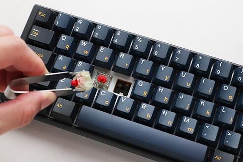 Ducky One 3 Mini Pro Nazca 8K 60% Hotswap RGB Triple Shot PBT Mechanical Keyboard - Cherry MX2A Red | 60% mechanical gaming keyboard with hot-swappable switches, PBT tripleshot keycaps, RGB backlight - size: Cherry MX2A Red, style: 60%