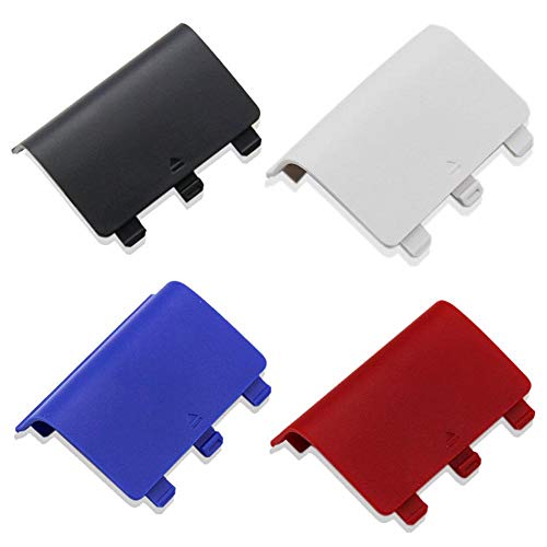 Battery Shell Lid Back Case Cover for Xbox One Wireless Controller Replacement (Red) - color: Red
