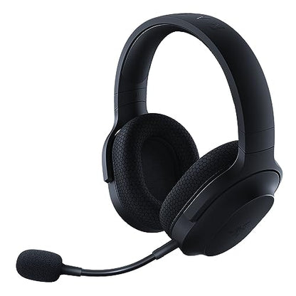 Razer Barracuda X Wireless Gaming & Mobile Headset (PC, PlayStation, Switch 2, Android, iOS): 2.4GHz Wireless + Bluetooth - Lightweight - 40mm Drivers - Detachable Mic - 50 Hr Battery - Black - color: Classic Black, size: Standard, style: Barracuda X