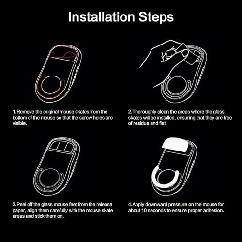 Universal Dot Mouse Skates 64Pcs - PTFE Feet Compatible with Logitech Superlight 2 G502 G305 Razer DeathAdder Viper V3 Pro Control Gray - color: Control Gray