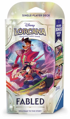 Disney Lorcana TCG: Fabled - Single-Player Deck Emerald and Ruby