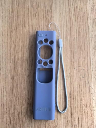 Silicone Case for Samsung BN59-01385 BN59-01386 TM2280E BN59-01391 Silicone Cover for Samsung Smart TV Solar Cell Remote Control 2022 Silicone Remote Control Sleeve (Lavender Grey) - color: lavender grey