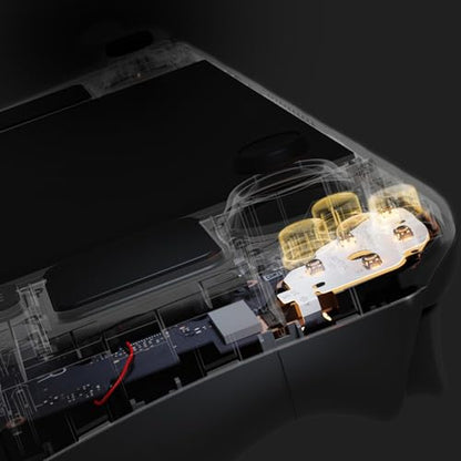 eXtremeRate Face Clicky Kit for Steam Deck OLED Handheld Console, Custom Dpad View A B X Y Menu Keys Face Buttons Mouse Clicky Kit for Steam Deck OLED Console - 0.98N Actuation Force Light Version - size: Light Version