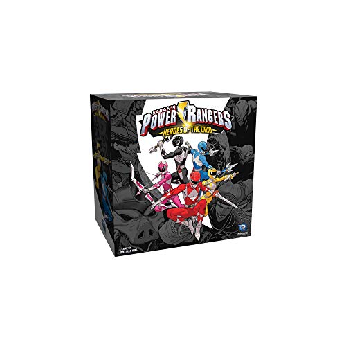Renegade Game Studios Power Rangers: Heroes of The Grid for 14 years | Cooperative Strategy Game for 2-5 Players, Includes Miniatures and Combat Cards, Save Angel Grove from Rita Repulsa