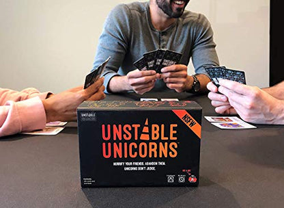 Unstable Games - Unstable Unicorns NSFW Card Game - A strategic card game and party game for adults with drinking rules available (for ages 21+) - style: NSFW Base Game