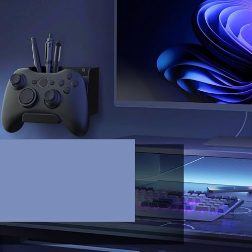 2 Set Wall Mounted Gaming Controller Headphone Stand Organizers Display Holder Bracket Controller Stand