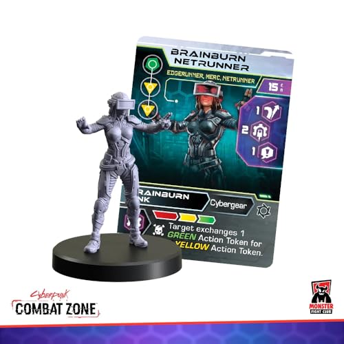 Monster Fight Club Cyberpunk Red Combat Zone Miniatures: Edgerunners 2 Starter Gang - style: Edgerunners 2