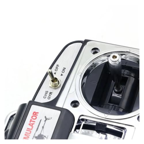JTL-0904A RC Flight Simulator for Realflight G7 Phoenix 5.0 | XTR remote control helicopter fixed-wing drone simulator, 6CH MODE1, metal, S803, silver