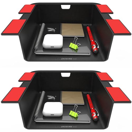 Elevation Lab Elevation Shelf (2 Pack) - The Original Under Desk Storage Shelf/ Organizer | for Adjustable Stand Up Desks, Workstations, Gaming, Desk Accessories - size: 2-Pack