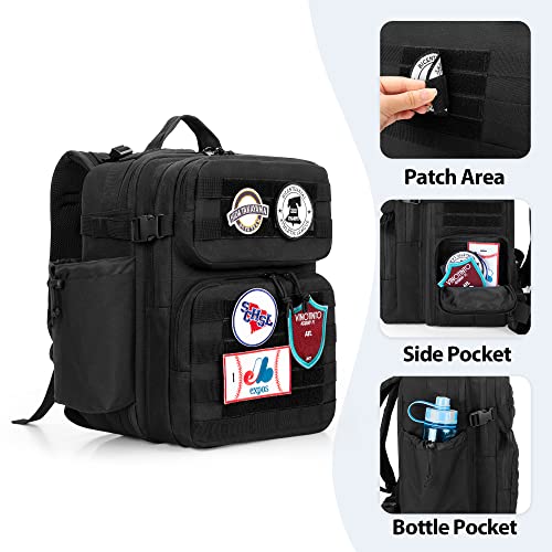 DSLEAF Cornhole Backpack for 16-24 Beanbags, Cornhole Bag with Extra Pocket | Well-organized Main Space with Dividers, Padded Shoulder Strap and Cushioned Lumbar for Comfort