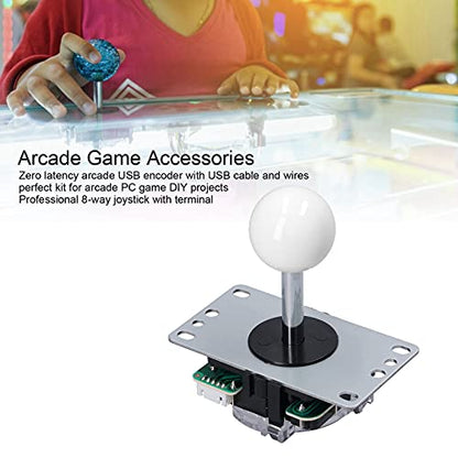 Leapiture Arcade Game Joystick Kits Arcade Buttons Game Diy Kit Parts Game Diy Kit Parts Classic Arcade Games Cabinet Kit