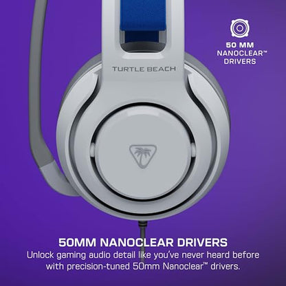 Bundle of Turtle Beach Atlas 200 Wired Gaming Headset Officially Licensed for PS5 & PS4 - White + Victrix Pro BFG Reloaded Wireless Gaming Controller Officially Licensed for PS5, PS4, PC - White - color: White Bundle