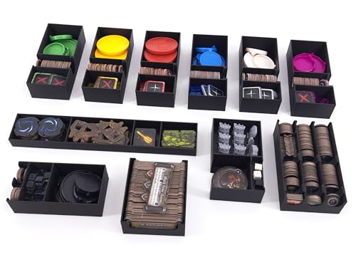 Board Game Insert for Black Rose Wars: Rebirth - color: Bright Brown