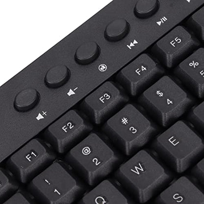 ASHATA Mechanical Gaming Keyboard, Compact 60 Percent Wired USB Keyboard with 95 Keys Hot Swappable Design for and Typists Black Arabic Layout