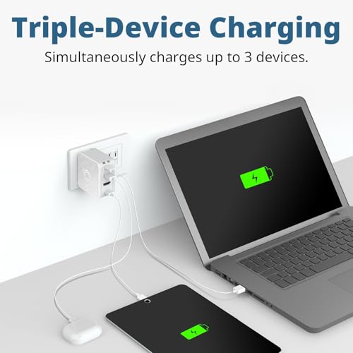 AVerMedia Portable Charger, Switch 2 Dock, 100W GaN Fast Charging USB C Hub, TV Docking Station with 4K60 HDMI, Compatible with iPhone, iPad, Laptop, PC, Gaming Accessories