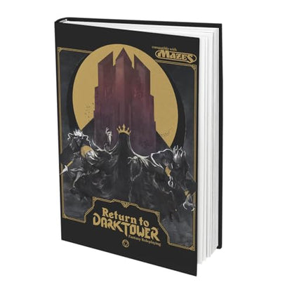 Return to Dark Tower - Fantasy Roleplaying, Hardcover RPG Book, Roleplay in The Four Kingdoms - style: Core Book