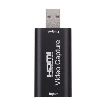 HDMI Video Capture Card, 4K HDMI to USB Capture Card Full HD 1080P 30fps, Record via DSLR, Camcorder, Action Cam for Gaming, Streaming TV, Recorder Live Streaming Video for Windows Mac OS