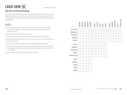 Tricky Logic Puzzles for Adults: 130+ Difficult Puzzles to Challenge Your Brain