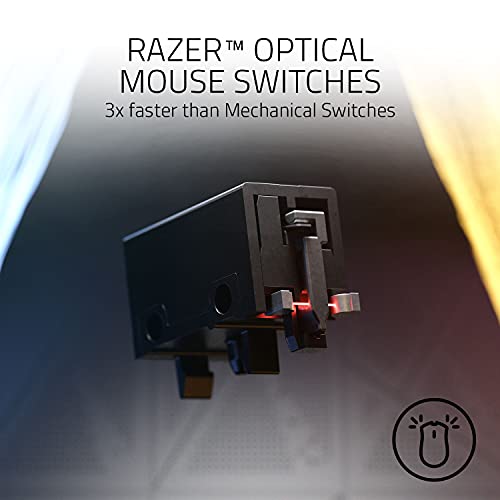 Razer Viper - Light Esports Gaming Mouse (Light ambidextrous Gamer Mouse with 69g Weight, Speedflex Cable, Optical 5G Sensor, Integrated DPI Memory and RGB Chroma Lighting) White - color: Mercury / White