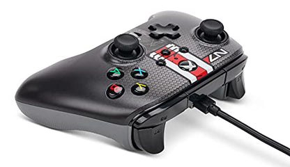 PowerA Enhanced Wired Controller for Xbox Series X|S - Mass Effect N7, Officially Licensed for Xbox - color: Mass Effect N7