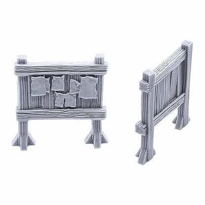 EnderToys Town Square – DND Terrain & Scenery for 28mm Tabletop Miniatures