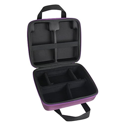 Hermitshell Hard Travel Case for What Do You Meme Party Game (for Basic and All Expansion Packs) (Purple)