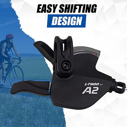 WEEROCK Bike Shifter Lever 21 Speeds 3x7 Thumb Gear Shift Lever for Mountain Bicycle - color: 3x7 Speed