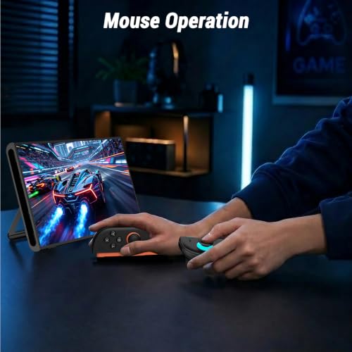 JORREP Controller for Nintendo Switch, Wireless Switch Controllers for Switch 2, Magnetic Installation/Mouse Operation/HD Rumble/Wake-up/Screenshot