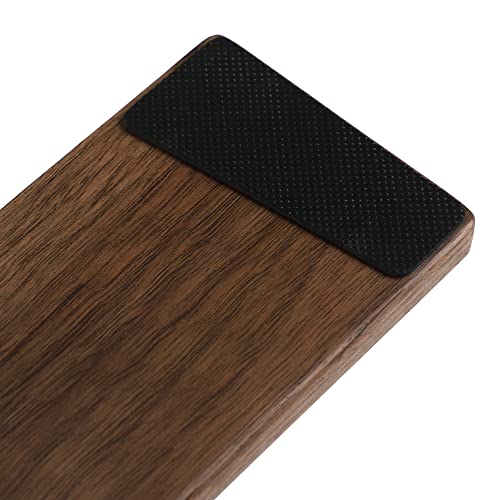 Ergonomic Wooden Wrist Rest Solid Wood Walnut for AKKO Alice Pro - color: Walnut Akko Alice Pro Wrist Rest