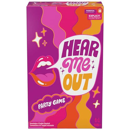 Spin Master Games Hear Me Out Adult Party Game | Defend Your Hot Takes on Unserious Topics, Adult Party Game for Bachelorette Parties & More, 3-6 Players, Ages 18 & Up - style: Hear Me Out