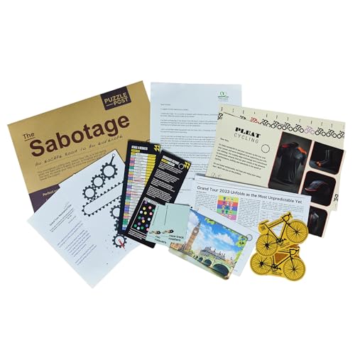 Unique Escape Room in an Envelope | Great for Groups - Families & Friends | Perfect for Games Night | Escape Room in A Box | Puzzle Mystery Game - The Sabotage - style: The Sabotage