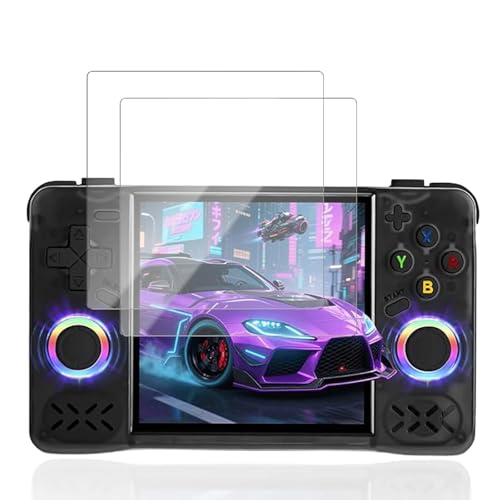 2 Pack Screen Protector for XF40H Retro Handheld Game Console, 9H Hardness Tempered Glass for XF40H Retro Handheld Game Console,Anti-Scratch, HD Clarity,Bubble Free
