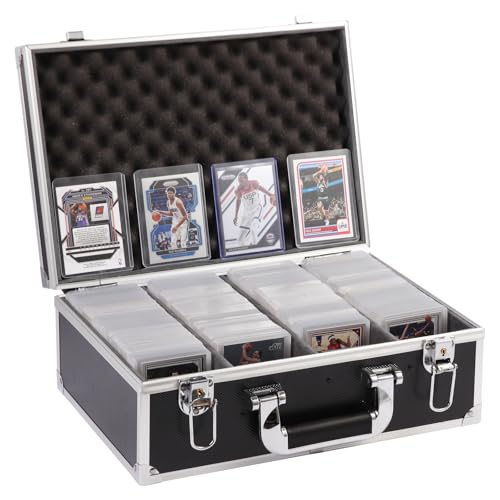 Toploaders Storage Box fits 3" x 4" 35pt Rigid Card, Trading Cards, Sports Cards，Graded Card ， (Holds 500+ Toploaders) (Black)