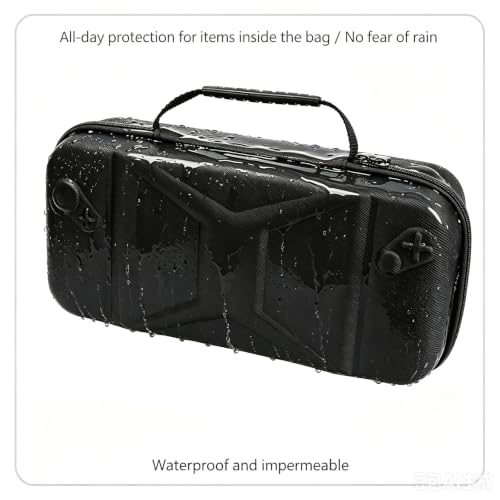 EVA Carrying Case for MSI Claw 8 EX AI+ Handheld Console, Shockproof Travel Bag with Joystick Protection, Hard Shell Storage Pouch for Gaming Accessories