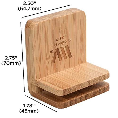 MobileVision Compatible Stand for Apple iWatch Adapter for use with Bamboo Charging Stations and Multi-Device Organizers - color: Apple Watch Adapter Only