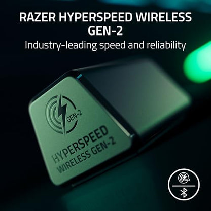 Razer BlackShark V3 Pro Wireless ANC PlayStation Gaming Headset, White | Full Band Mic, 50mm Drivers, 2.4 GHz, Bluetooth, 3.5mm, Works with PC, Mac, Nintendo Switch, Smartphone, 70 Hr Battery - color: White, style: PS5