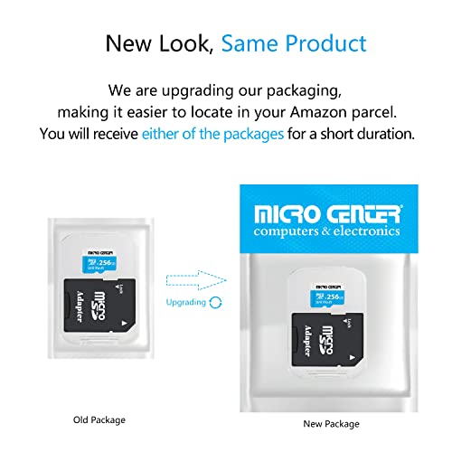 Micro Center Premium 256GB microSDXC Card, Nintendo-Switch Compatible Micro SD Card, UHS-I C10 U3 V30 4K UHD Video A1 Flash Memory Card with Adapter (256GB) - size: U3 A1 - 256GB