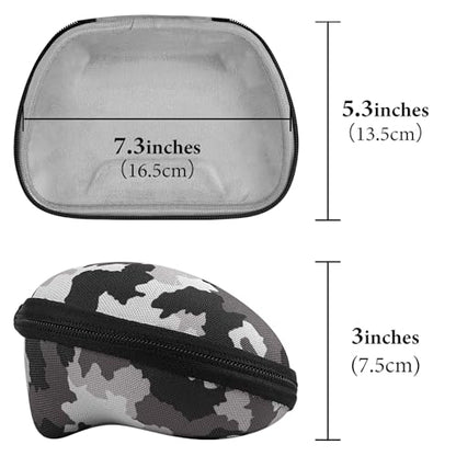 GEEKRIA Controller Travel Case Compatible with Xbox One, Series X, S, Hard Shell Carrying Bag, Protective Storage with Internal Mesh Pocket for Charging Cable (Camouflage) - color: Camouflage