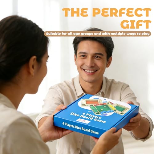 Shut the Box Game, 8.74in 2dice for 1-4 Players Educational Math Game | Family Games for Kids and Adults Classic, 10 Tiles, Wood-tone Wooden Board Games for Stem Learning, Travel, Gatherings - size: 8.74 * 8.74 * 1.38in