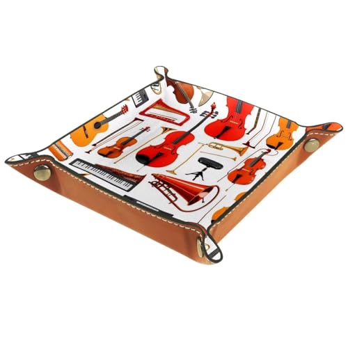 Musical Instruments Dice Tray Dice Rolling Tray Folding Dice Holder for Dice Games, Like RPG, DND and Other Table Games - color: Multi 11