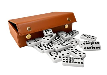 Premium Double-9 Dominoes Set – Elegant Domino Cubano | Juego de Domino Cubano for Adults & Families | Custom Dominoes for Home