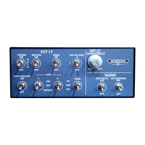 XMalNexity A101 V3.0 A32X Mini Flight Simulator Overhead Panel for MSFS 2020 2024, Backlit Aluminum OVHD with V3 Light Sync, Compatible with Fenix PMDG Inibuilds, Home Cockpit