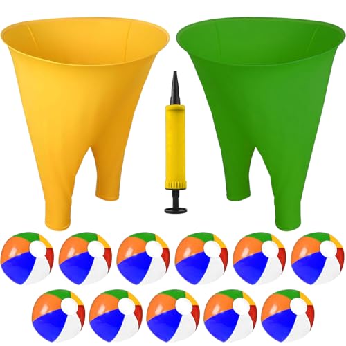 Granny Pants Yard Game Outdoor Party with Colorful Bouncy Balls & Air Pump Outdoor Group Games for Family & Friends