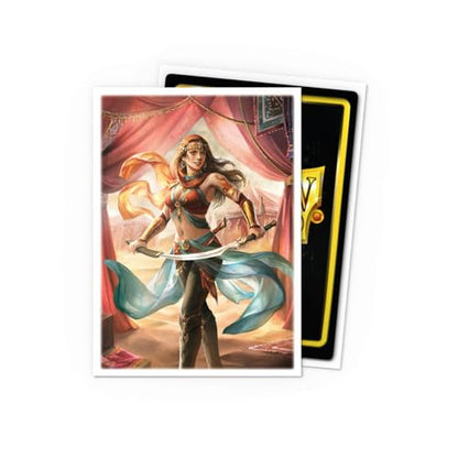 Dragon Shield | Flesh & Blood Art Sleeves | 100 CT - Smooth & Tough Premium TCG Sleeves | Compatible with Pokemon, One Piece & Magic the Gathering | Kassai - color: Kassai